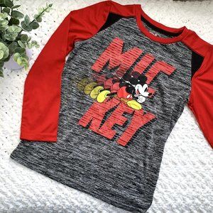 Kids jumping beans Mickey Active Shirt (Black/Red)